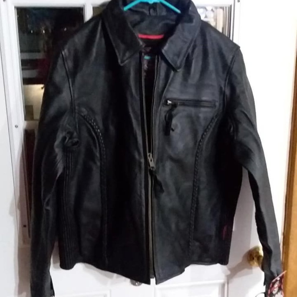 2x NWT Fit's Xlg/1X Milwaukee Leather Zip Coat